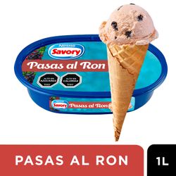 Helado Cassata Savory Pasas Al Ron 1 L