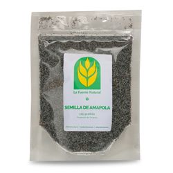Semillas de Amapola La Fuente Natural Bolsa 125 g