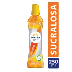 Endulzante Iansa Cero K Líquido Sucralosa 250 ml