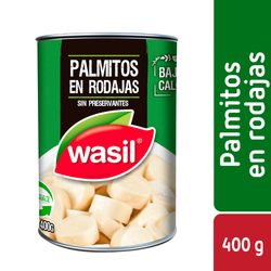 Palmitos en Rodajas Wasil 220 g drenado