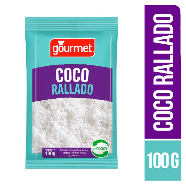Gourmet Coco Rallado Blanco Sobre