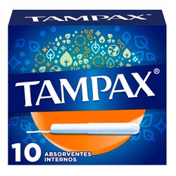 Tampones Tampax Super Plus Absorbentes Internos 10 un.
