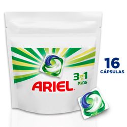 Detergente Cápsulas Ariel Pods 16 un.