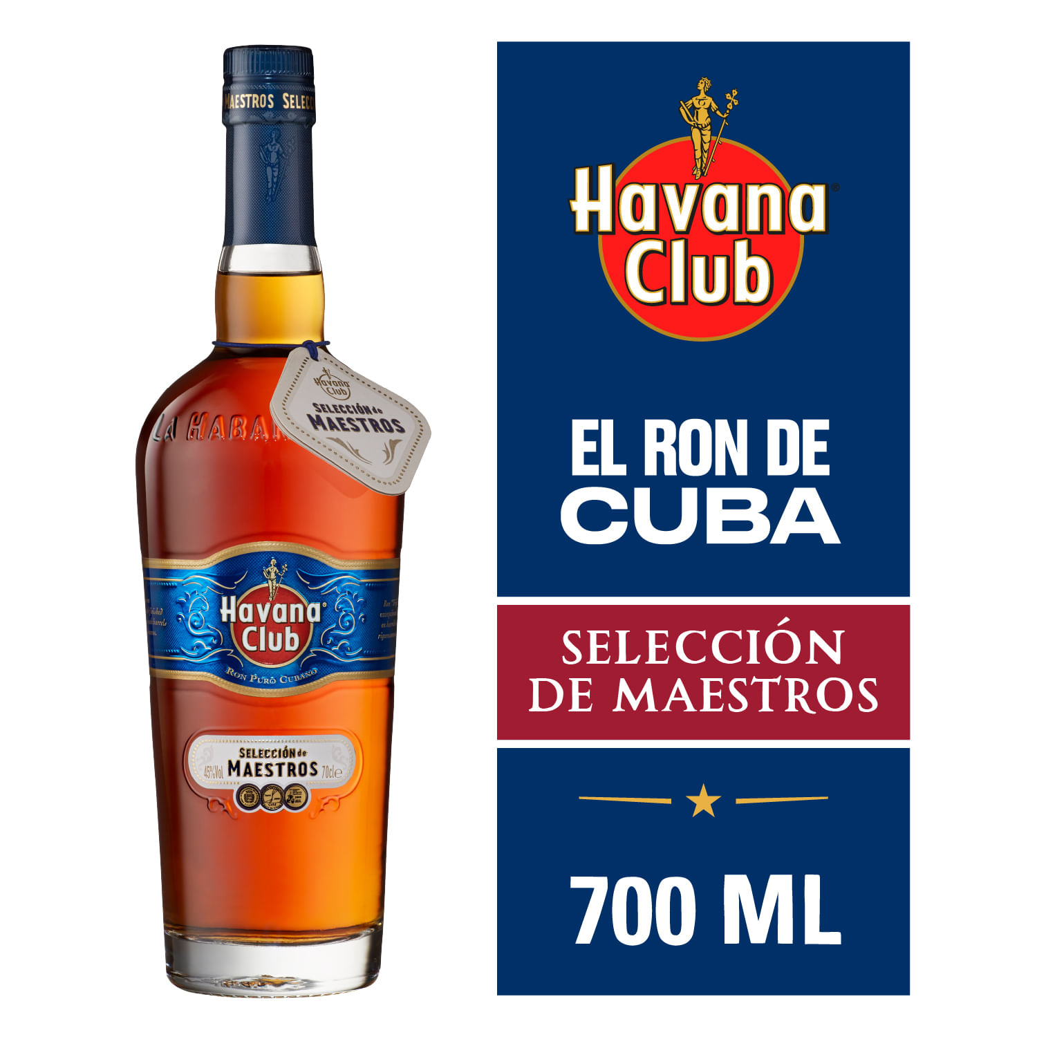 Ron Havana Club Selección de Maestros 45° 700 cc | Jumbo.cl Ron Havana Club Selección de Maestros 45° 700 cc | Jumbo.cl
