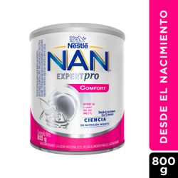 Fórmula Infantil Nan Expertpro Comfort Etapas 1 y 2 - 800 g