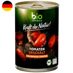 Tomates Pelados Bio Zentrale Orgánicos 400 g