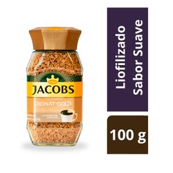 Café Liofilizado Jacobs Cronat Gold 100 g