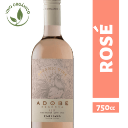 Vino Orgánico Adobe Reserva Rosé 750 cc