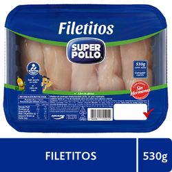 Filetitos de Pollo Deshuesados y Sin Piel 530 g