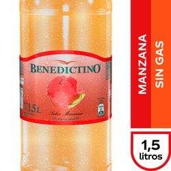 Agua Saborizada Benedictino Manzana 1.5 L