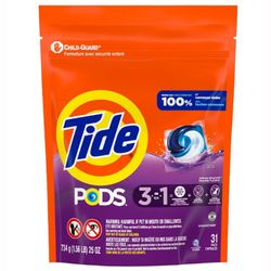 Detergente Cápsulas Tide Pods Spring Meadow 31 un.