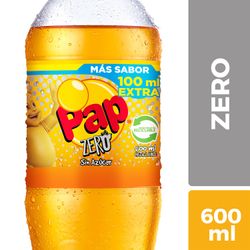 Bebida Gaseosa Pap Zero Pet 600 cc