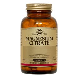 Suplemento Solgar Magnesium Citrate 120 Tabletas