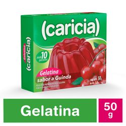Gelatina Caricia Sabor Guinda 50 g