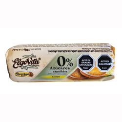 Galletas Sin Azúcar Rellenas de Limón Elgorriaga 180 g
