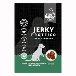 Snack Perro Proteíco Stay Happy Jerky Vacuno 80 g