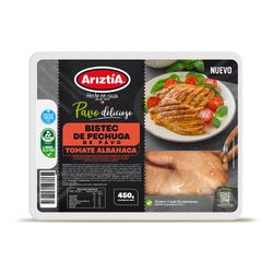 Bistec de Pechuga de Pavo Ariztía Tomate Albahaca 450 g