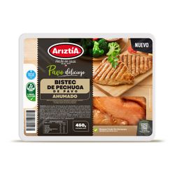 Bistec de Pechuga de Pavo Ariztía Ahumado 450 g