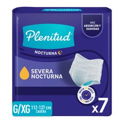 Pañales Adulto Pants Nocturno Plenitud Talla G/Xg 7 un.