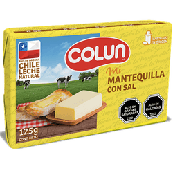 Mantequilla Colun con Sal 125 g