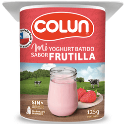 Yogurt Batido Colun Frutilla 125 g