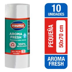 Bolsa de Basura Virutex Blanca Aroma Fresh 50 x 70 cm 10 un.