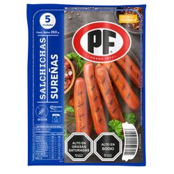 Salchicha Sureñas Pf 250 g 5 un.