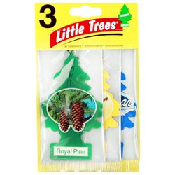 Pack 3 un. Aromatizante para Auto Aroma Pino