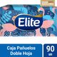 Pañuelos Facial Elite Doble Hoja Individual 90 un. - imagen 1