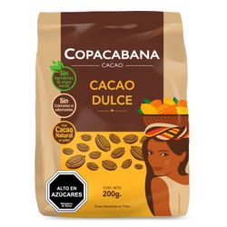 Cocoa Dulce Copacabana en Polvo 200 g