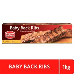 Baby Back Ribs Super Cerdo Cong 1 kg