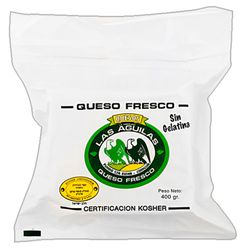 Queso Fresco Las Aguilas Envasado Trozo 400 g