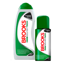 Talco para Pies Brooks 220 g + Spray 45 g