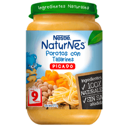Picado Naturnes Porotos con Tallarines 215 g