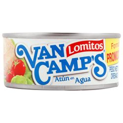 Atún Lomitos en Agua Van Camp's 104 g drenado