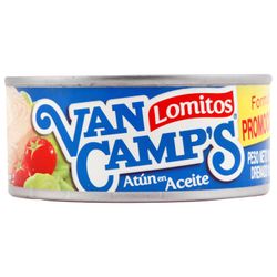 Atún Lomitos en Aceite Van Camp's 104 g drenado