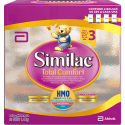 Fórmula Infantil Similac con HMO Total Comfort 1 A 3 Años 1.4 kg