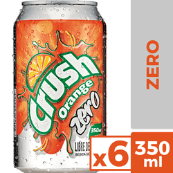 Pack 6 un. Bebida Crush Light 350 ml