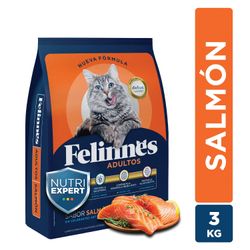 Alimento Gato Adulto Felinnes Salmón 3 kg