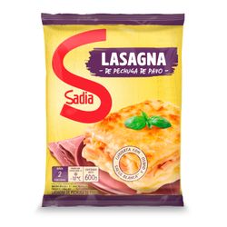 Lasagna Sadia, Pechuga de Pavo 600 g