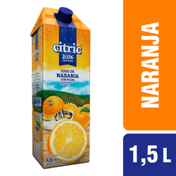 Jugo Citric 100% Naranja 1.5 L