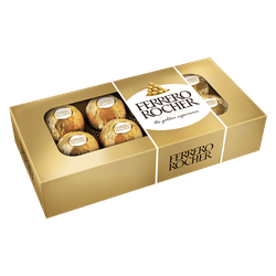 Bombones Ferrero Rocher 8 un. 100 g