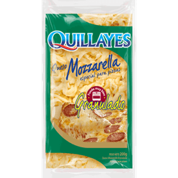 Queso Mozzarella Quillayes Envasado Granulado 200 g