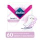 Protectores Diarios Cortos Nosotras Sensitiv Multiestilo 60 un. - imagen 1