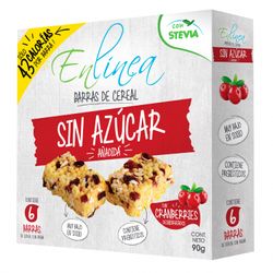 Barra Cereal en Línea Cranberries 90 g 6 un.
