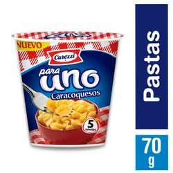 Pasta para Uno Carozzi Caracoqueso 70 g