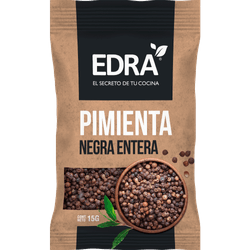 Pimienta Negra Entera Edra Sobre 15 g
