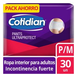 Pañales Adulto Pants Cotidian Ultra Talla m 30 un.