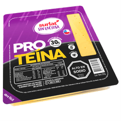 Queso Gauda Sin Lactosa Surlat Envasado Laminado 200 g
