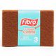 Esponja Fibro Abrasiva con Cobre 3 un. - imagen 1